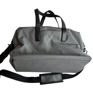 AWAY Brand Travel Luggage Duffel "Everywhere" Bag Weekender, Gray Black Zipper